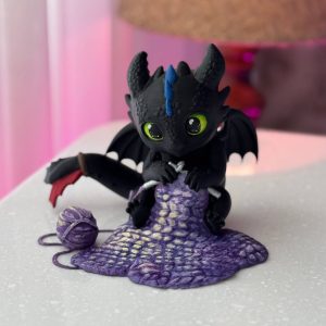 بی دندون طرح بافتنی